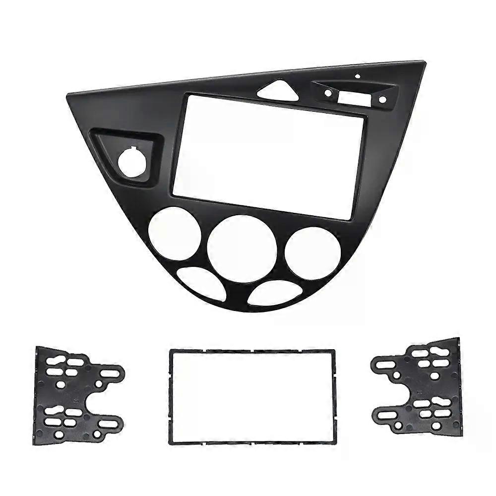 2 Din Panel Frame compatible for compatible for d Focus Mk1 Fiesta Lhd Dash Mount Kit Interior Car Radio Surround