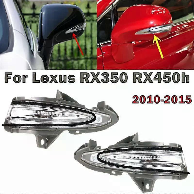 Applies to Auto Accessories Car Side Wing Rear View Mirror Lamp Turn Signal Light Indicator Flash Light For Lexus RX350 RX450h 2010-2015