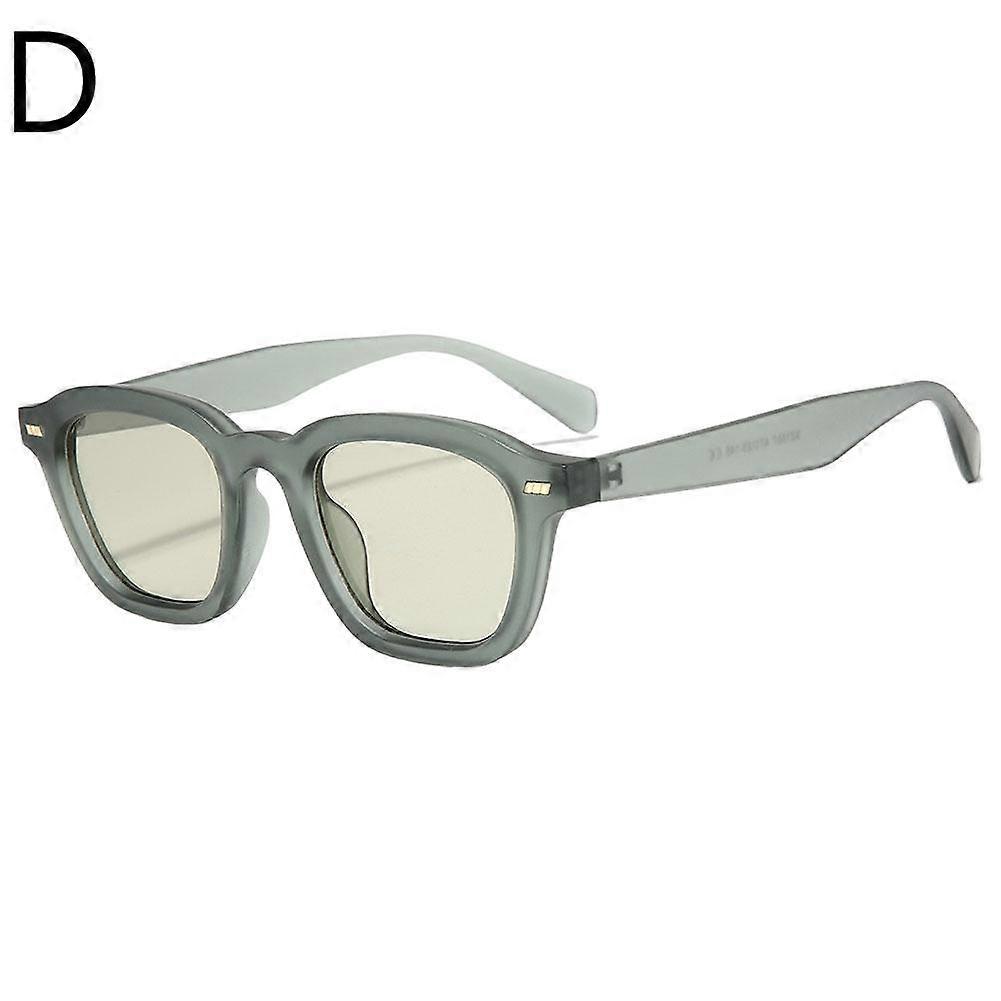 Retro Square Frame Sunglasses