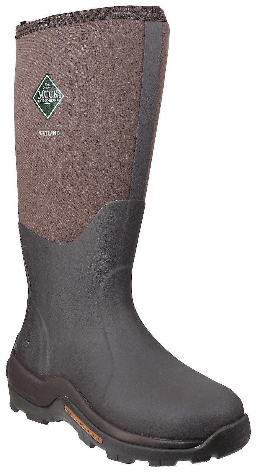 Muck Boots Bark Wetland Hi Patterned Wellington