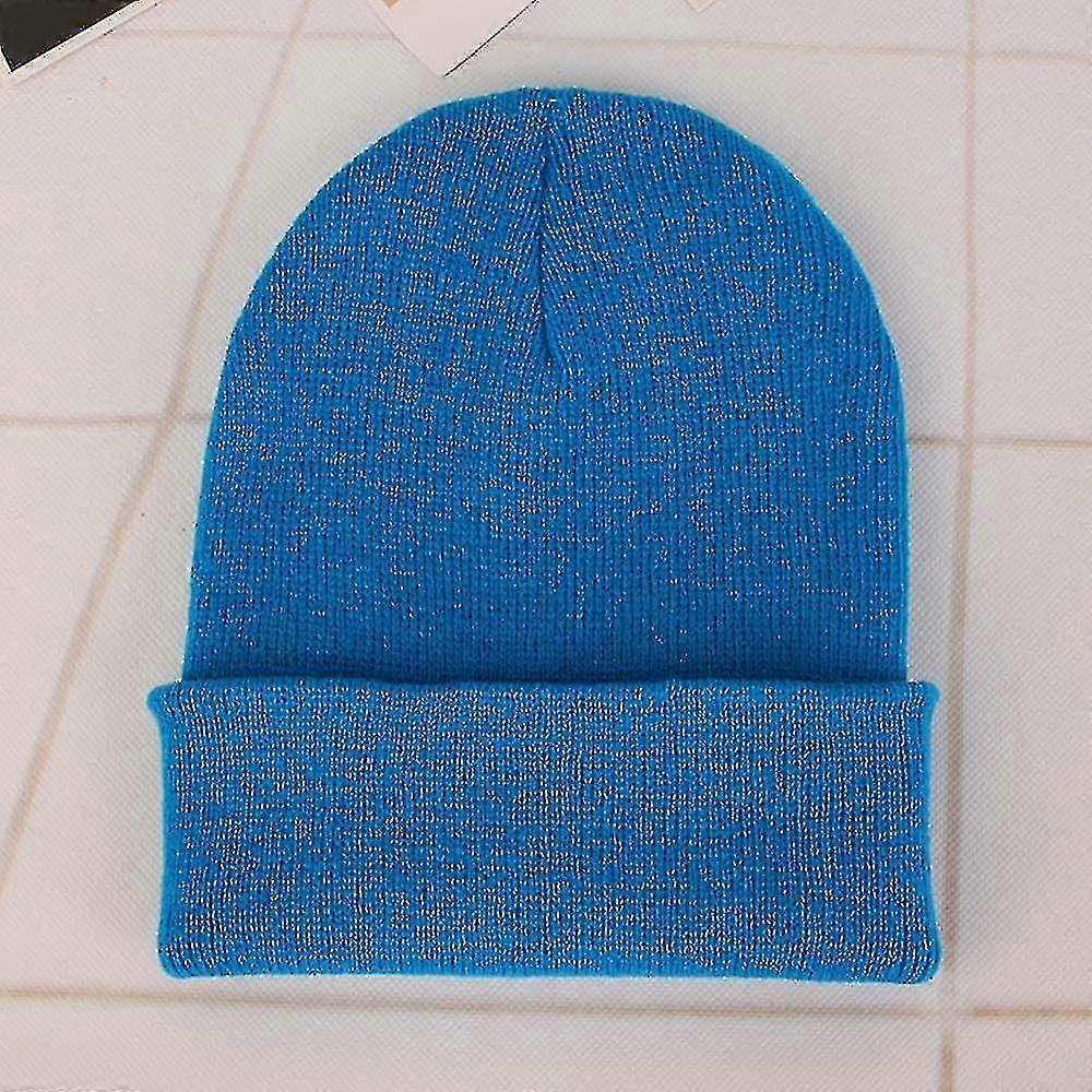 Unisex Solid Wool Knit Autumn, Winter Warm Cap