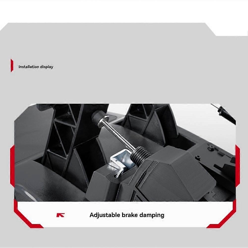  Simulated Racing DIY Pedal Brake Adjustable Damping Kit