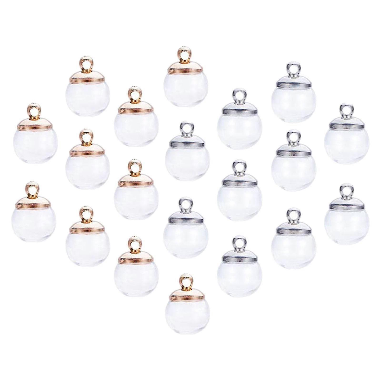 Clear Globe Bottles 8mm