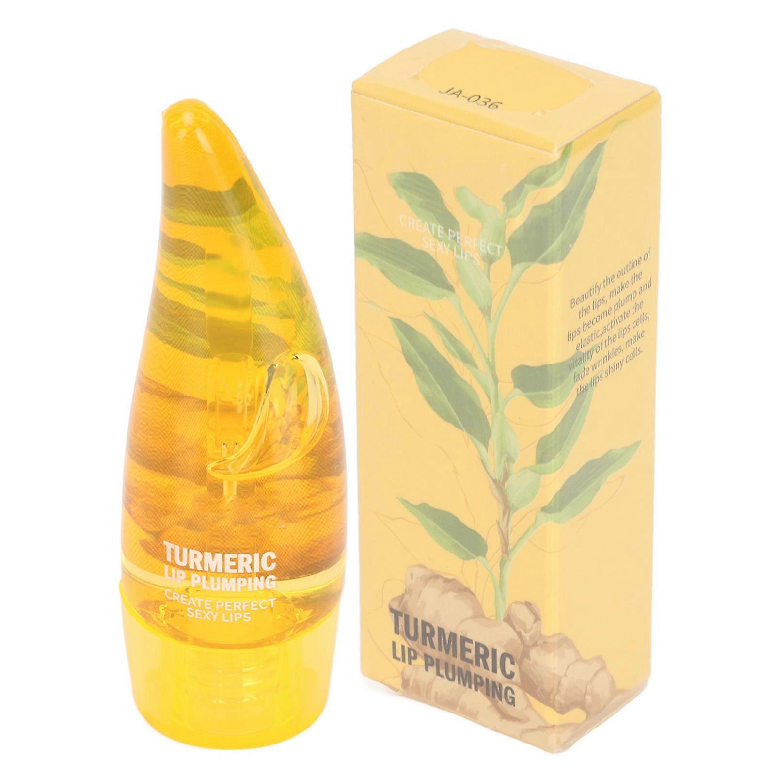 Ginger Mint Lip Plumper Enhancer pour des lèvres plus pulpeuses Éliminer la sécheresse Rides Repulpant Gloss