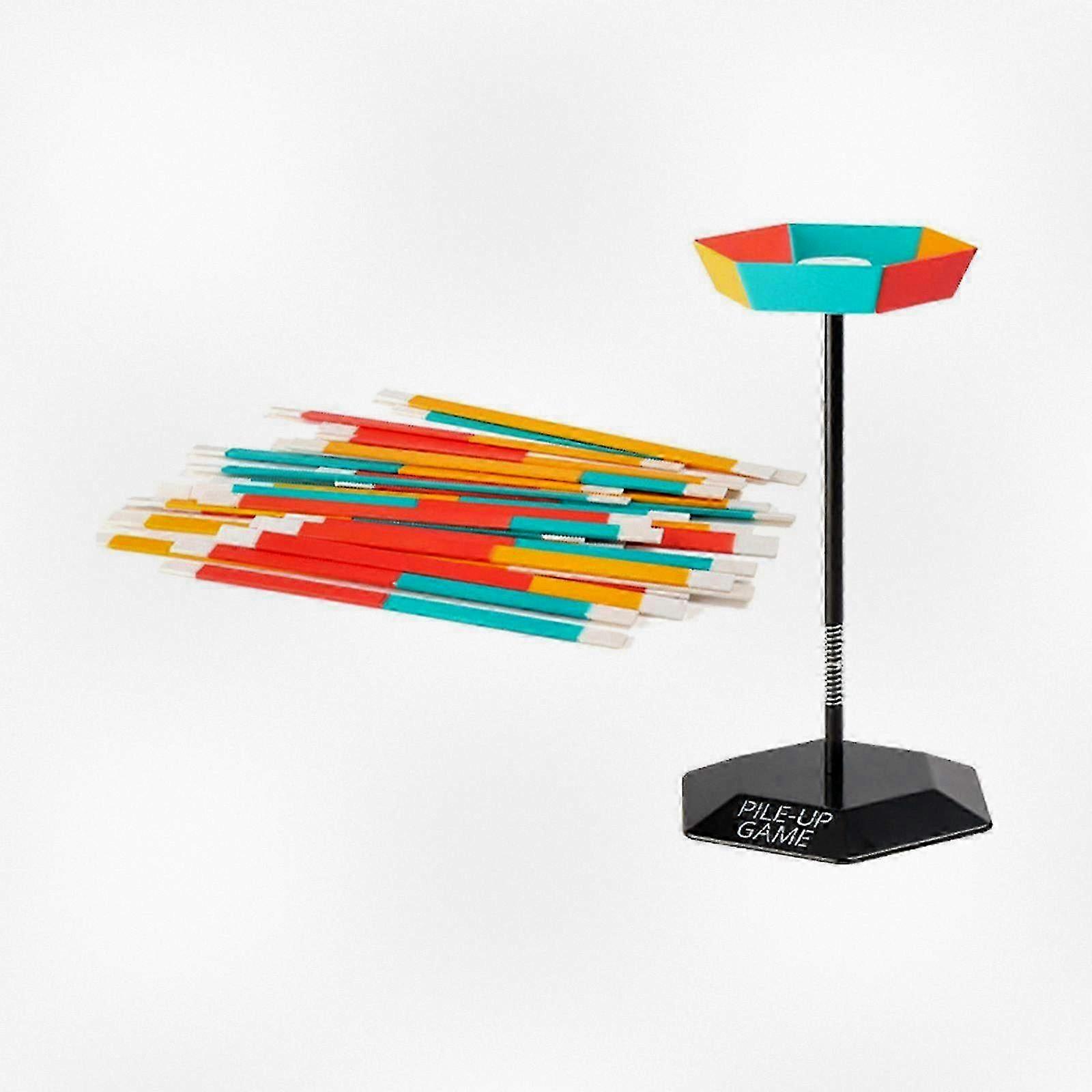 Balancing Sticks Stack Game for Creative Interaction and Family Fun with Adults and Kids, Perfect for Parties and Social Gatherings