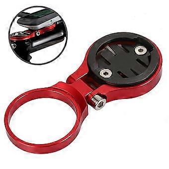 Adjustable Out Front Computer Mount,Bicycle Extended Mount，Bike Stem Mount-Red-