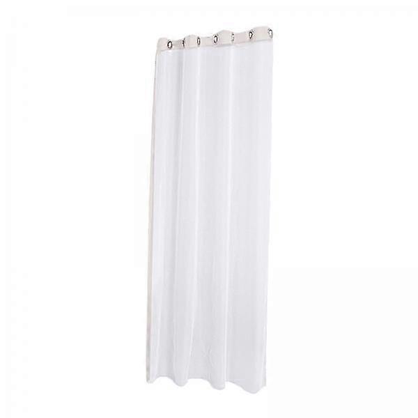 4x Transparent Curtain with Eyelet Waterproof Cloth Voile Curtain for Privacy