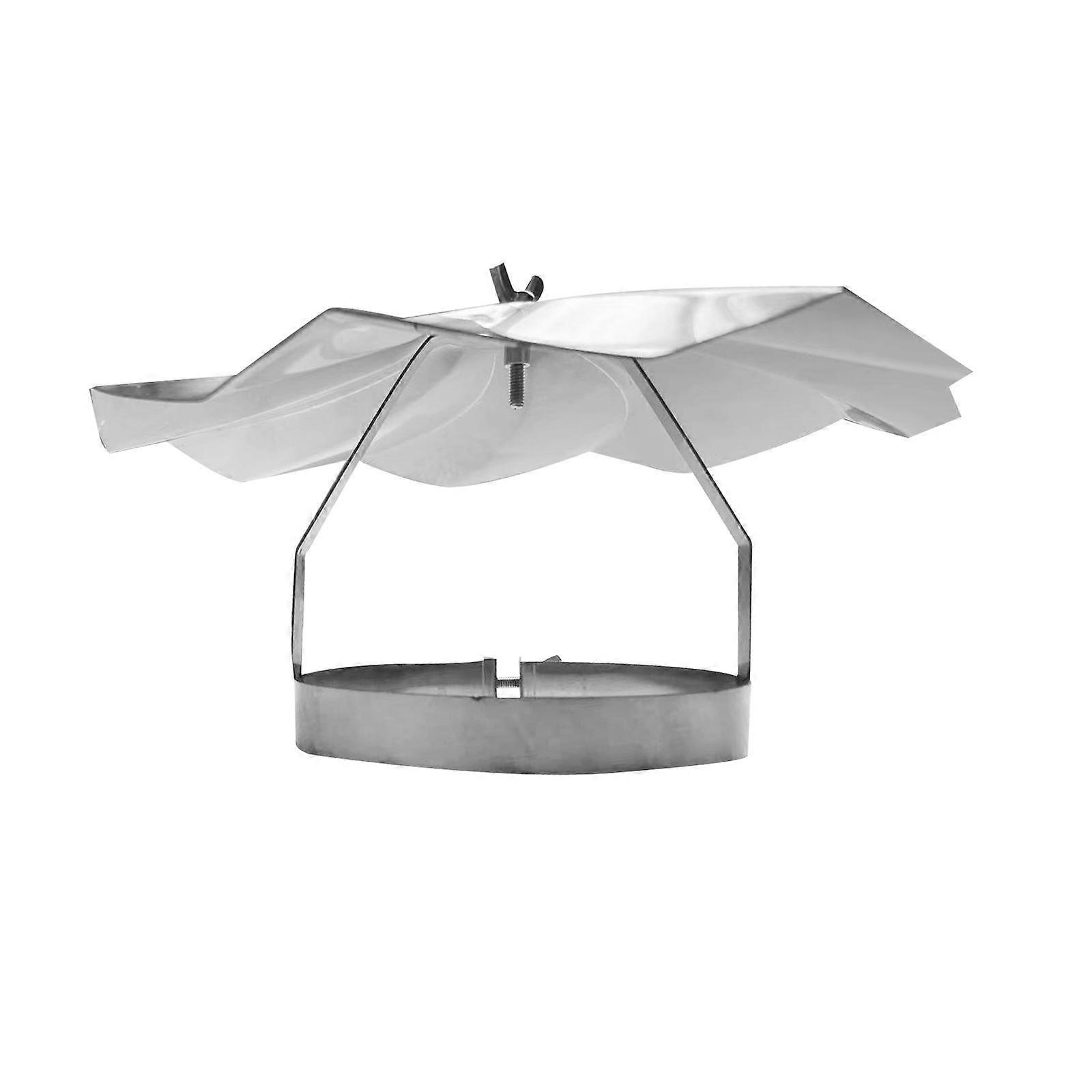Chimney Caps Roof Pipe Lightweight Simple Install Portable Protector Stainless