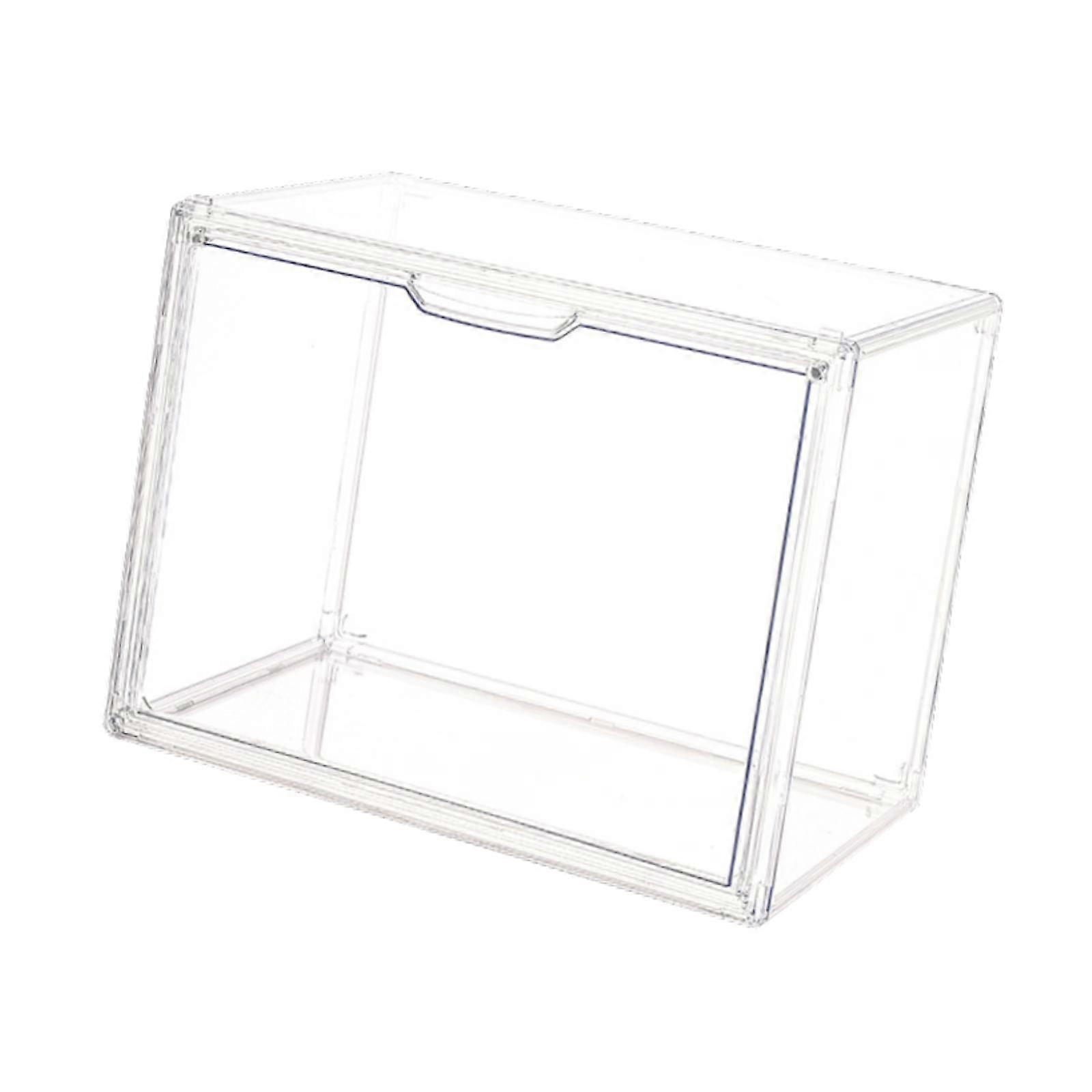 Clear Display Case for Figures Dustproof Display Box,Figurine Display Case