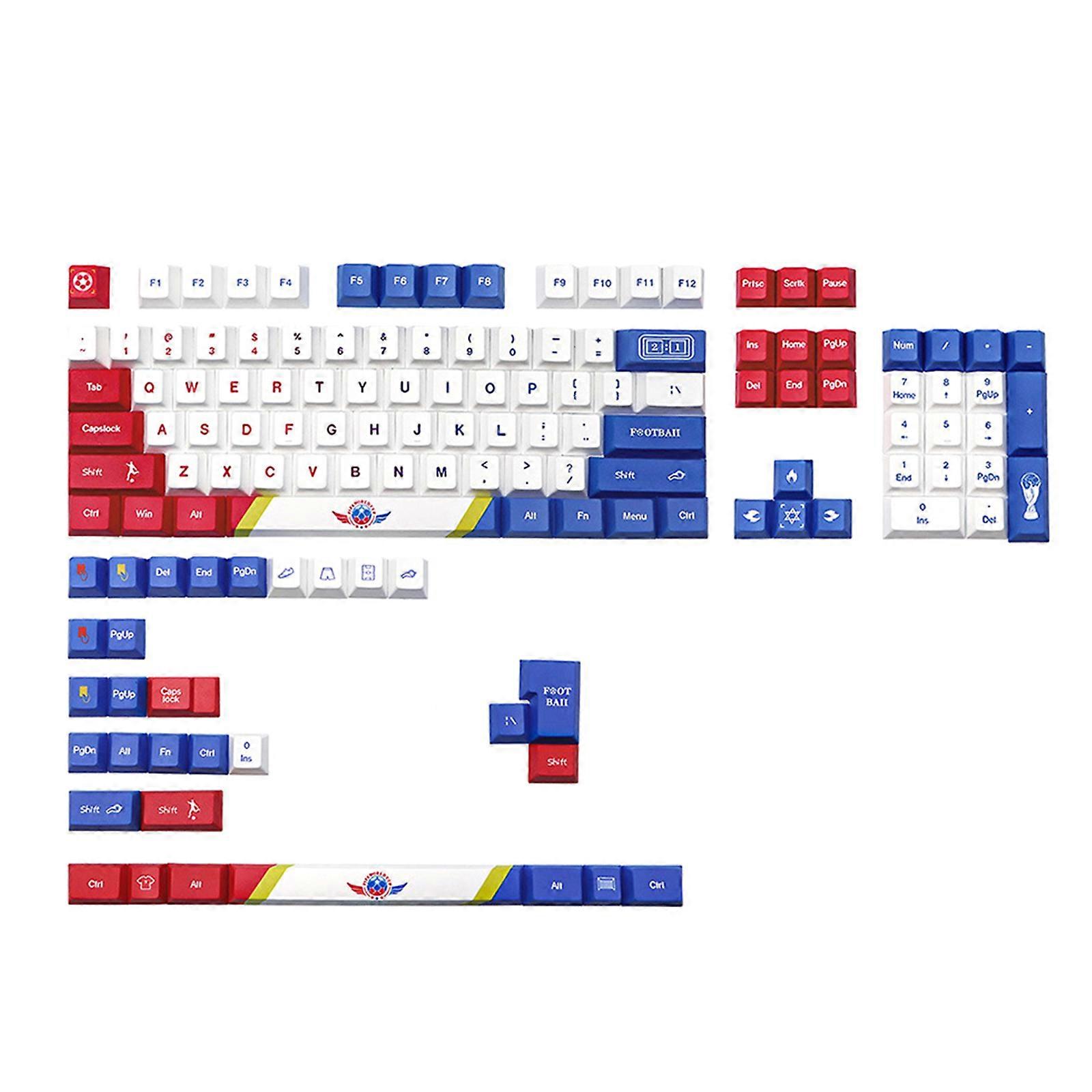 135 Keys Mechanical Keyboard Keycaps Cherry Profile PBT Keycap Sublimation for GK61/64/68/75/84/87/96/980/104