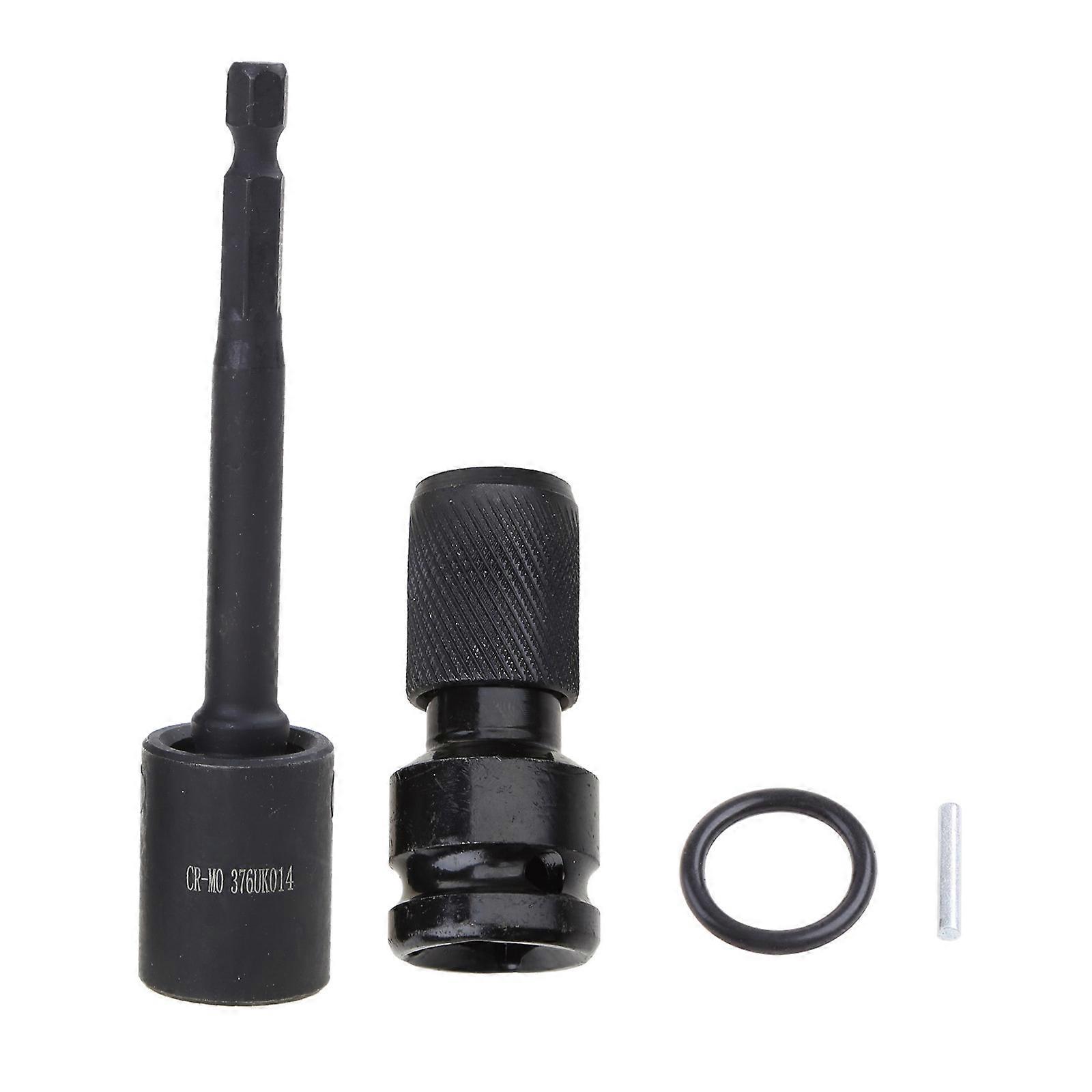 6.35mm Hex Handle Impact Grade Socket Adapter 360°Rotatable Power Drill Sockets Tool Gift for Man H8/H10/H12/H13/H14/H17