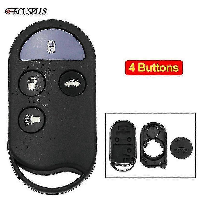 4 Button Remote Key Shell Case Smart Car Key Housing For Nissan Maxima I30 Qx4 A32 A33 For Infiniti