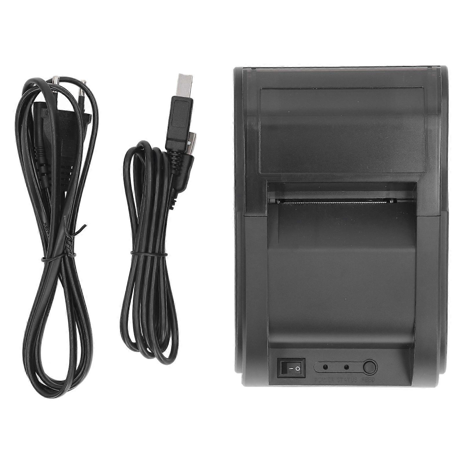 High quality  58A Thermal Printer 58MM Desktop Receipt Printer Support USB+BT