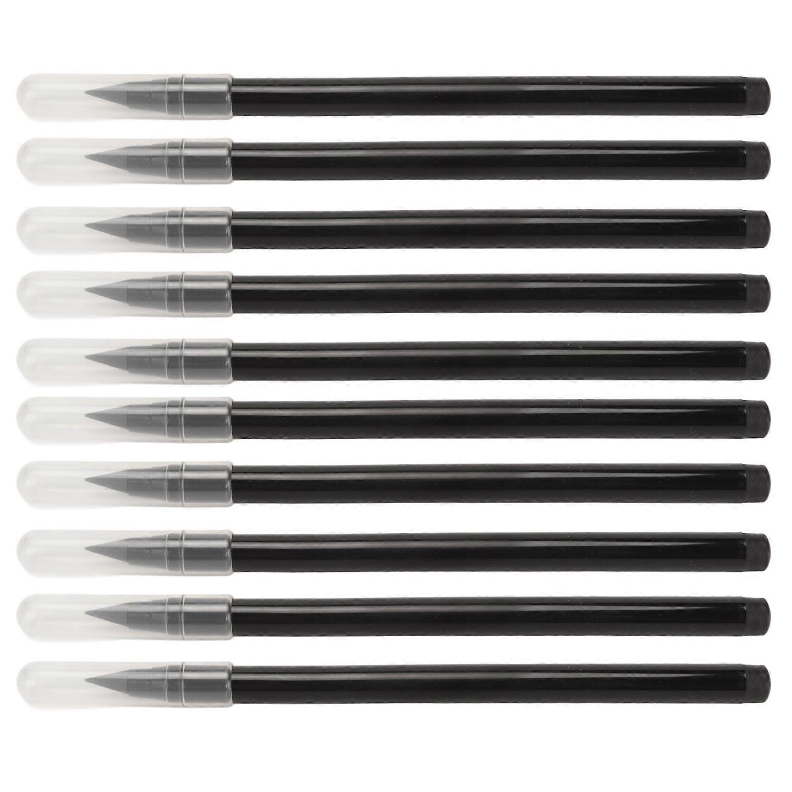 2025 Latest Model  10 Pcs Inkless Pencil Black Erasable Reusable Inkless