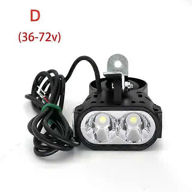 Bicycle Parts Bicycle Led Flashlight Super Bright Folding Electric Spotlight Waterproof Built-in Loud Horn For Driving Safety Equipment