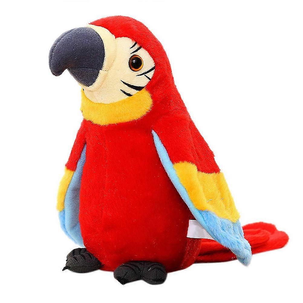 Electric Talking Parrot Plush Toy, Bird That Repeats What You Say, Gifts for Kids and Babies