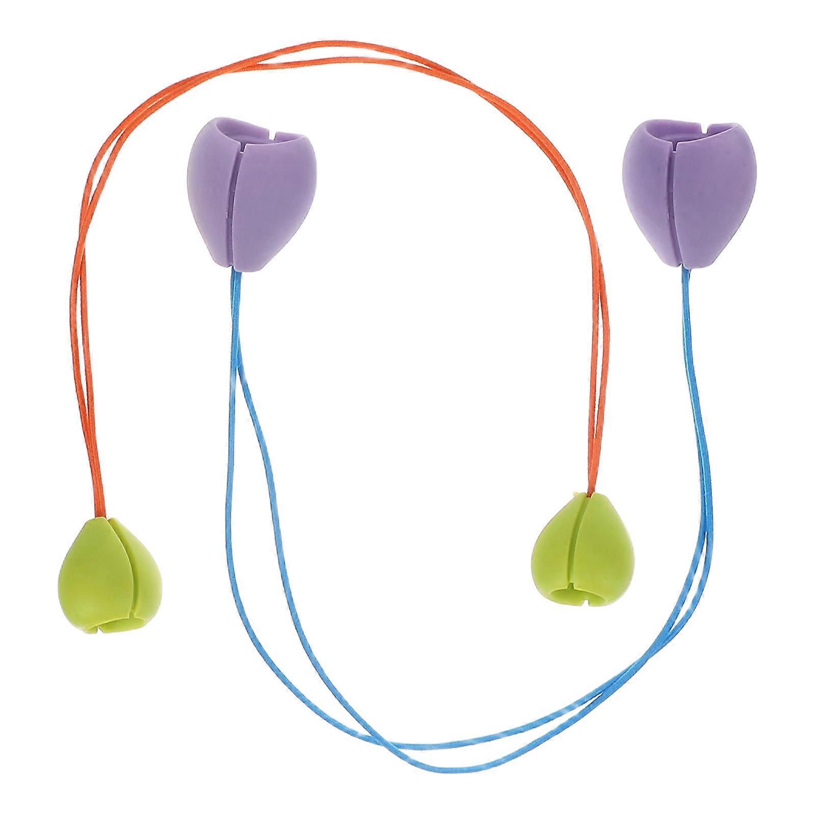 Here's a polished and professional product description for **2 Pair Flower Knitting Needles Caps Stoppers**:
🌸 **2 Pair Flower Knitting Needle