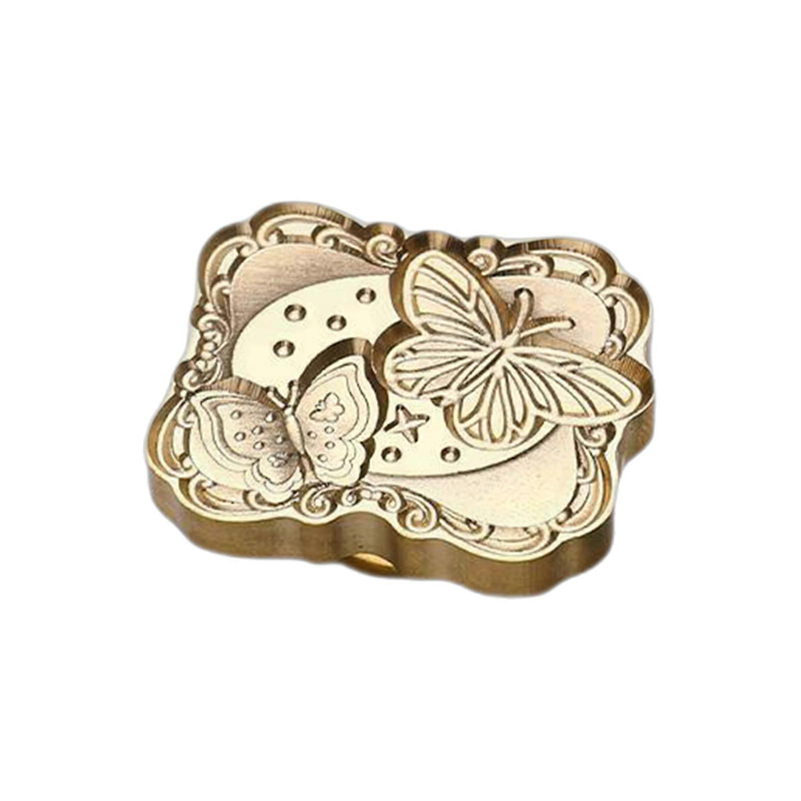 Vintage 3D Embossed Wax Seal Stamp With Brass Head For Envelopes, Scrapbooking, And Journaling