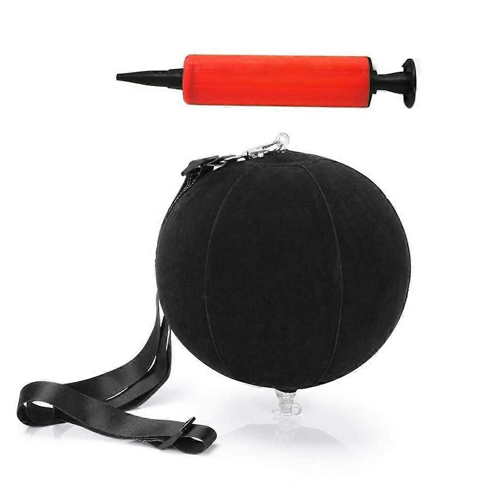 Golf Swing Trainer Smart Impact Ball Portable Training Aid for Beginners with Arm Alignment Corrector and Adjustable Posture Support