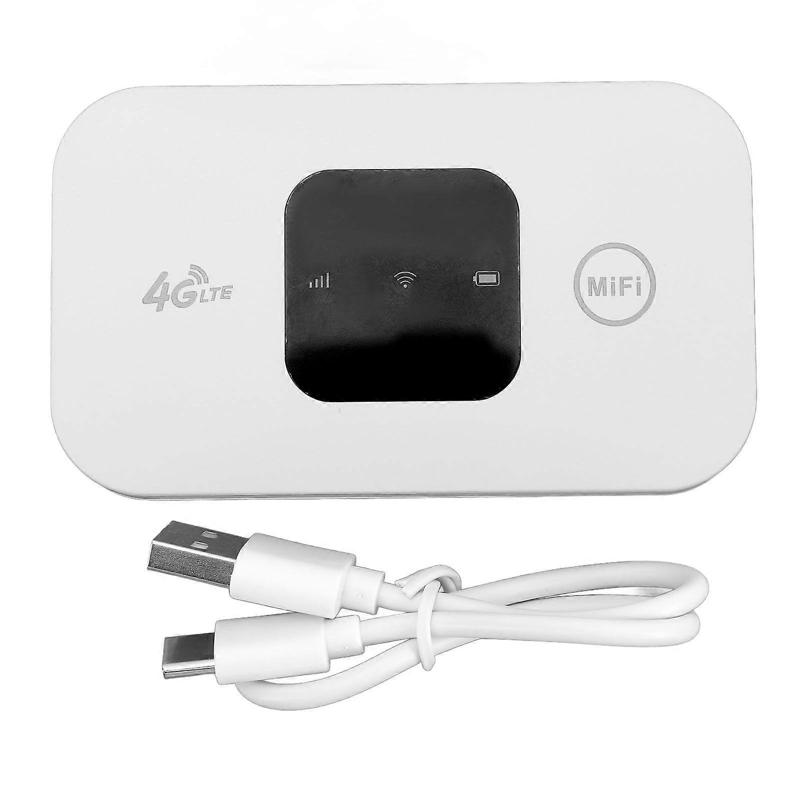 4G LTE WiFi Hotspot for Laptop, Cell Phone, 2100mAh Mobile WiFi Router, Support 10 Users for Asia, Southeast Asia, Africa and Middle East