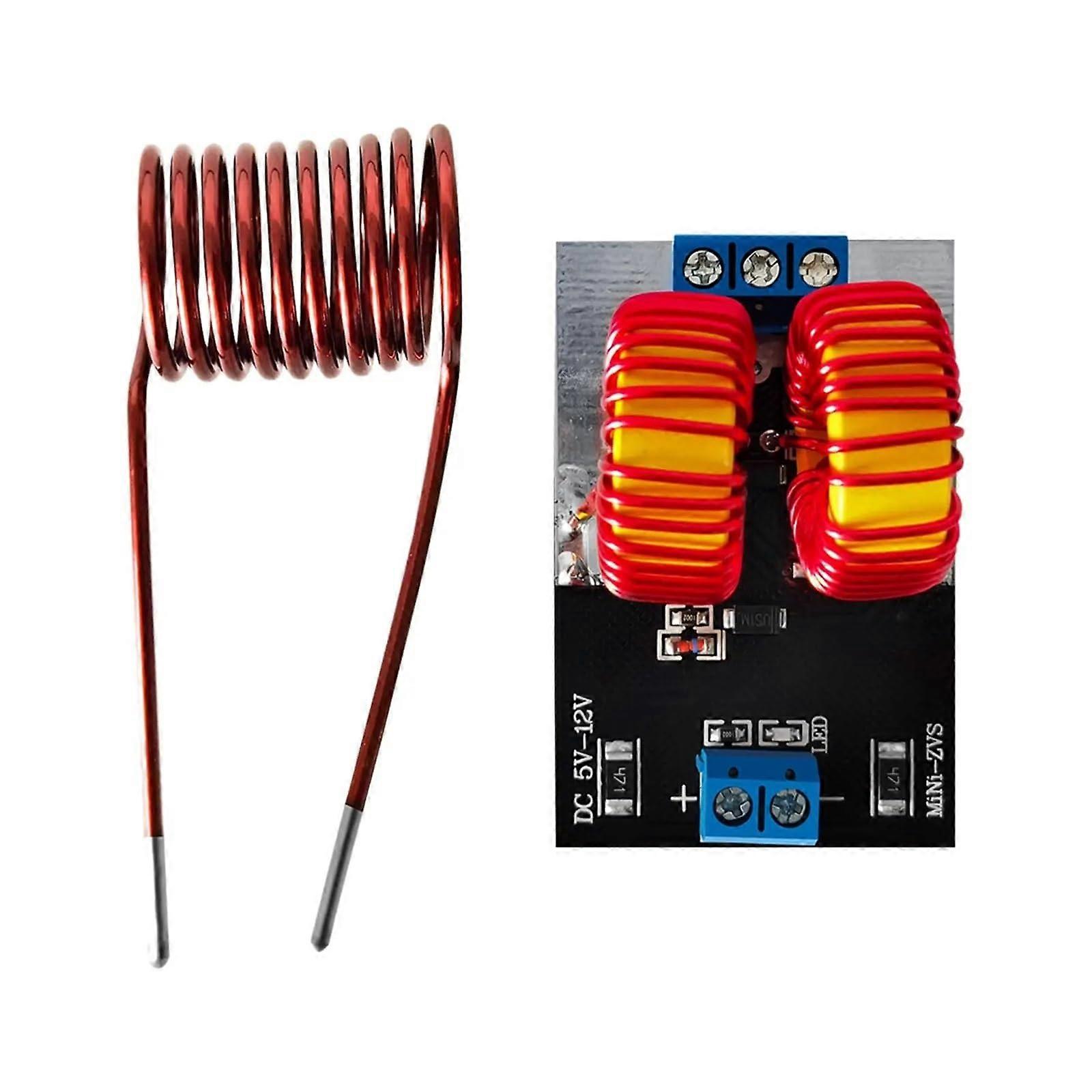 Induction Heater Module 512V With Coil Easy Install Flyback Driver High Voltage Induction Heating Kit