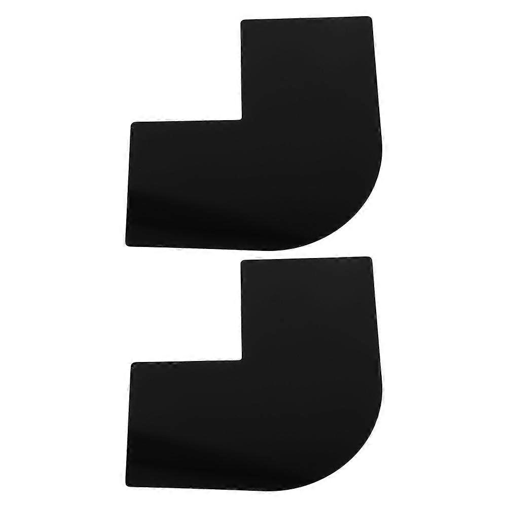 Beard Shaping Tool Barber Beard Shaping Card V-Shaped Styling Ruler For Men Enhancing Confidence 2Set