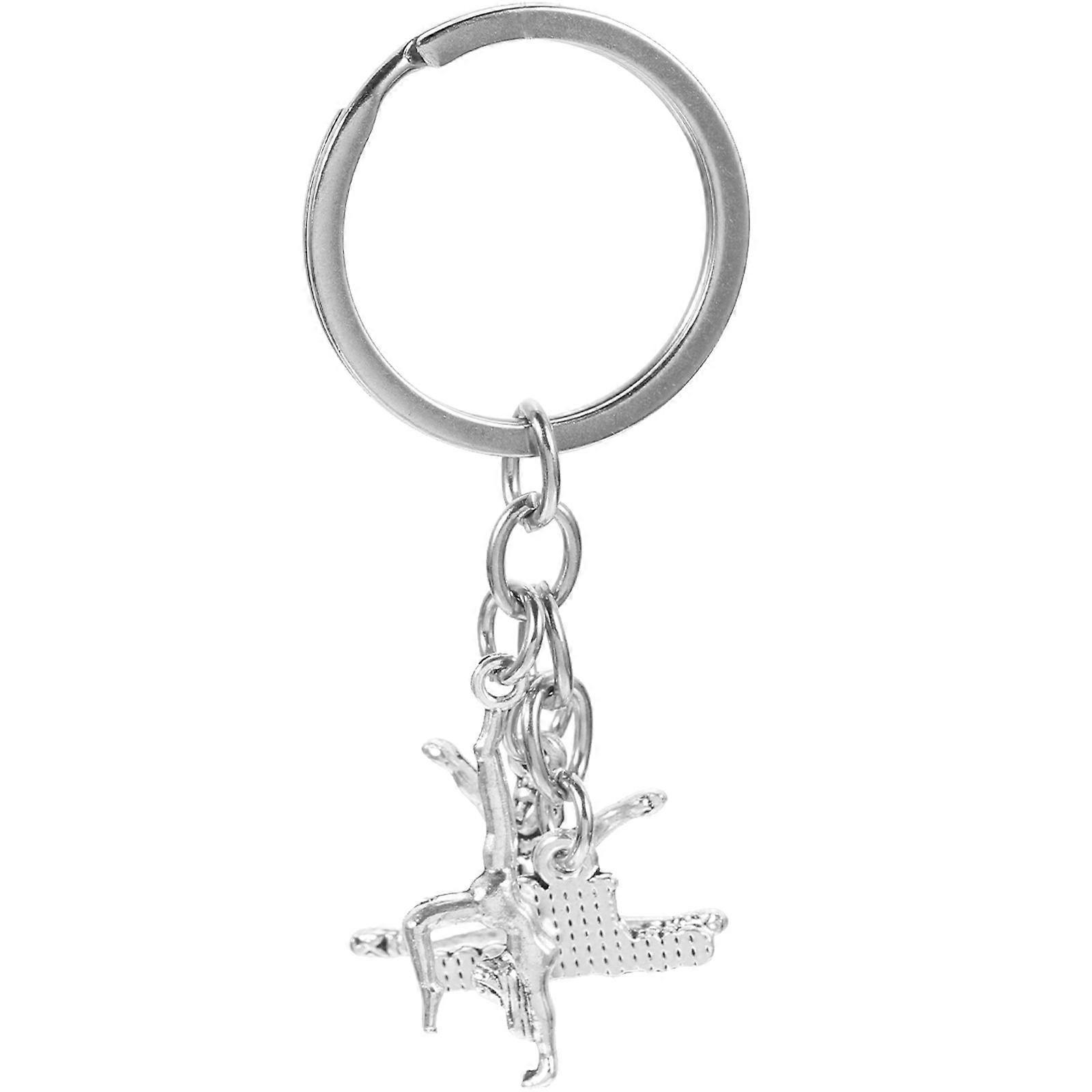Hanging Keychain Delicate Key Chain Decorative Gymnastics Keychain Bag Accessory