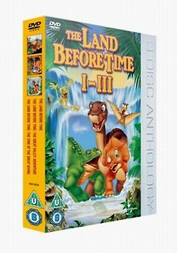 The Land Before Time 1-3 DVD (2006) Don Bluth cert U - Region 1