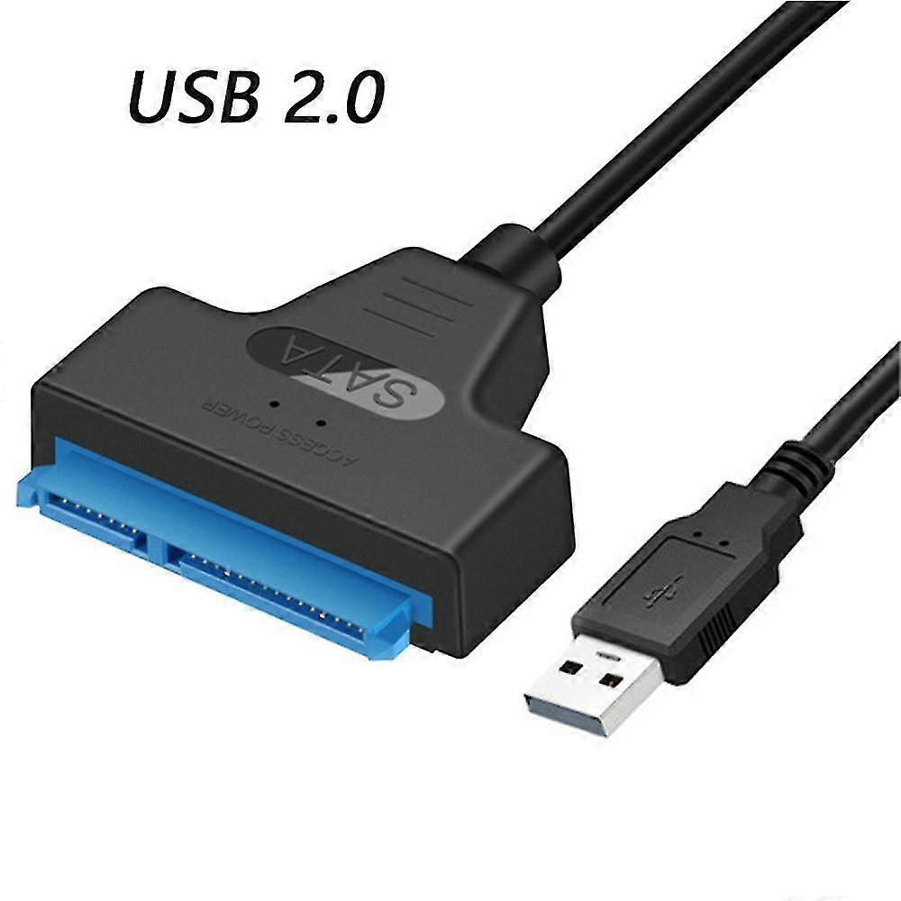 USB 3.0 To SATA 22pin Hard Drive Adapter Cable SATA To USB 2.0 Type C Converter External 2.5in HDD SSD Hard Disk Driver Data Transfer Adapter 2025