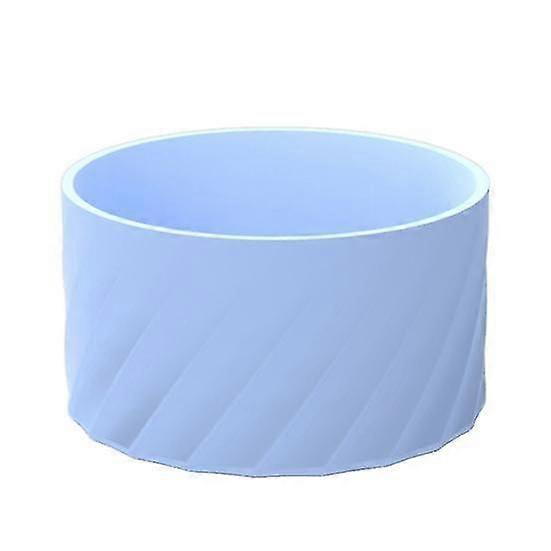 Silicone Water Bottle Boot Heat-Resistant Scratch-proof Non-slip Solid Color Water Bottle Protector Sleeve