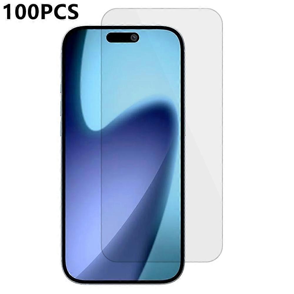 100Pcs Pack For iPhone 17 Pro Screen Protector 0.25 Arc Edge Tempered Glass HD Clear Film
