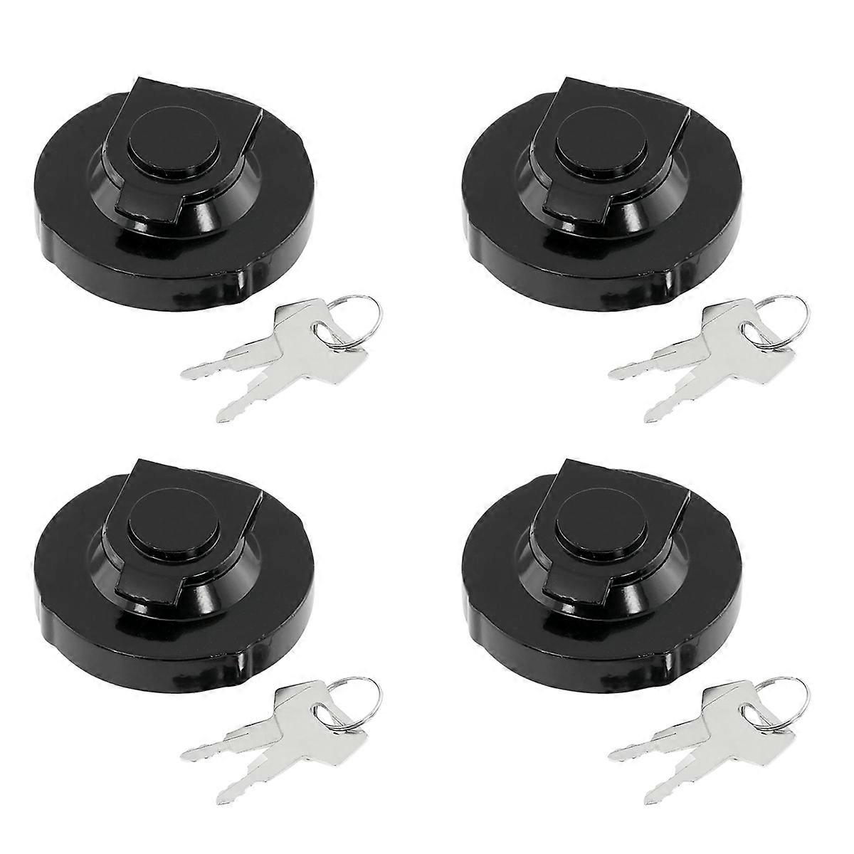 4X Excavator Fuel Tank Cap with 8 Keys for Takeuchi Excavator Track Loader Excavator Accessories 155