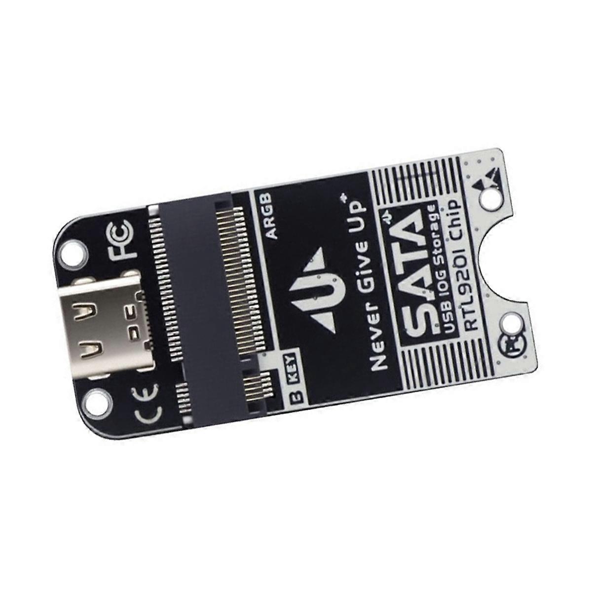 M.2 SATA auf USB Typ-C Buchse Adapter Board 5Gbps High-Speed PCBA