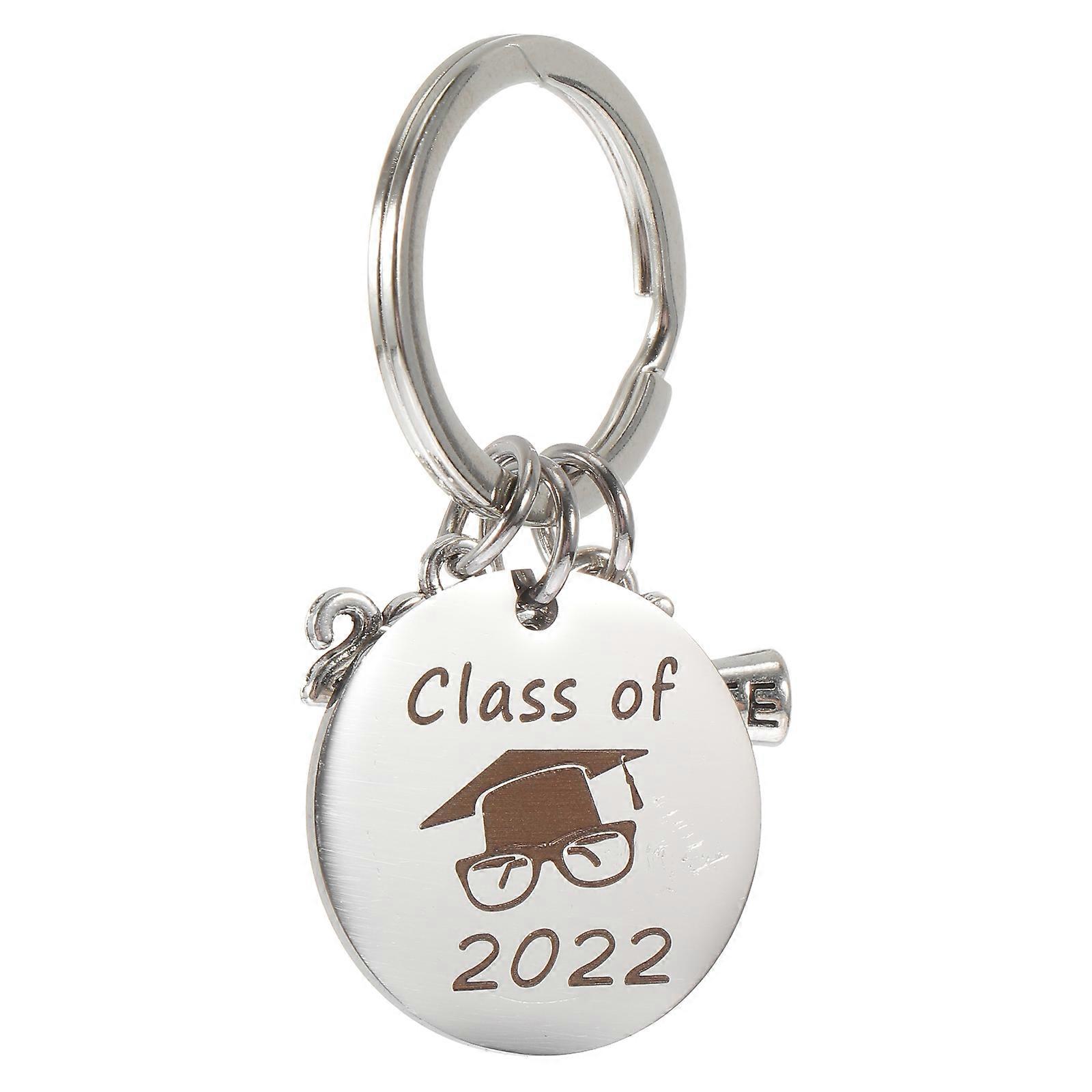 Backpack Pendant Keyring Message Charm Pendants Keyring Graduation Theme 2.5CM 1Pack