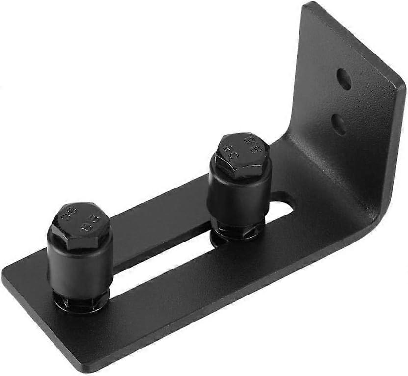 Multifunctional Barn Door Bottom Adjustable Floor Guide, Barn Door Guide Rail with Guide Rollers