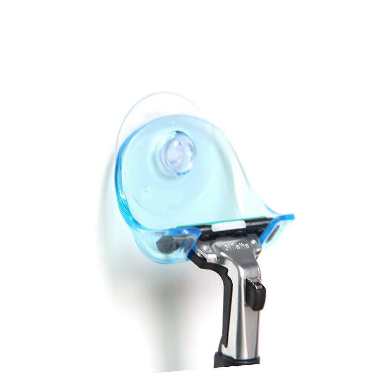 Set of 3 Razor Holders for Shower, Razor Holder with Strong Suction Cup, Residue, for Practical Storage of Razors in the Bathroom