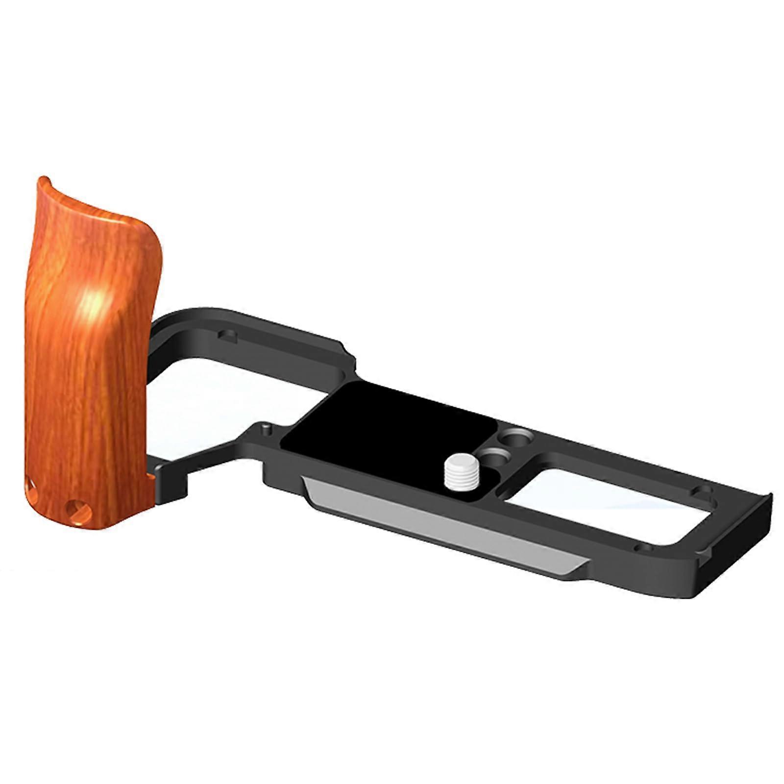 L Shaped Camera Handle for A7C2 A7CR Cameras with Builtin Quick Releases for Seamless Tripod Mounting