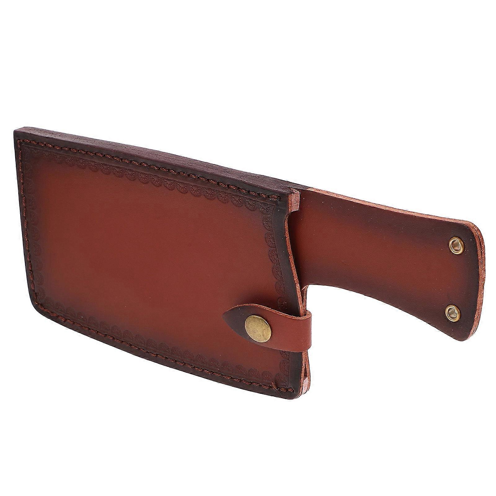 Cleaver Sheath Rectangular Simple Design For Everyday Use 29.00X11.50X1.00CM Use 1Set