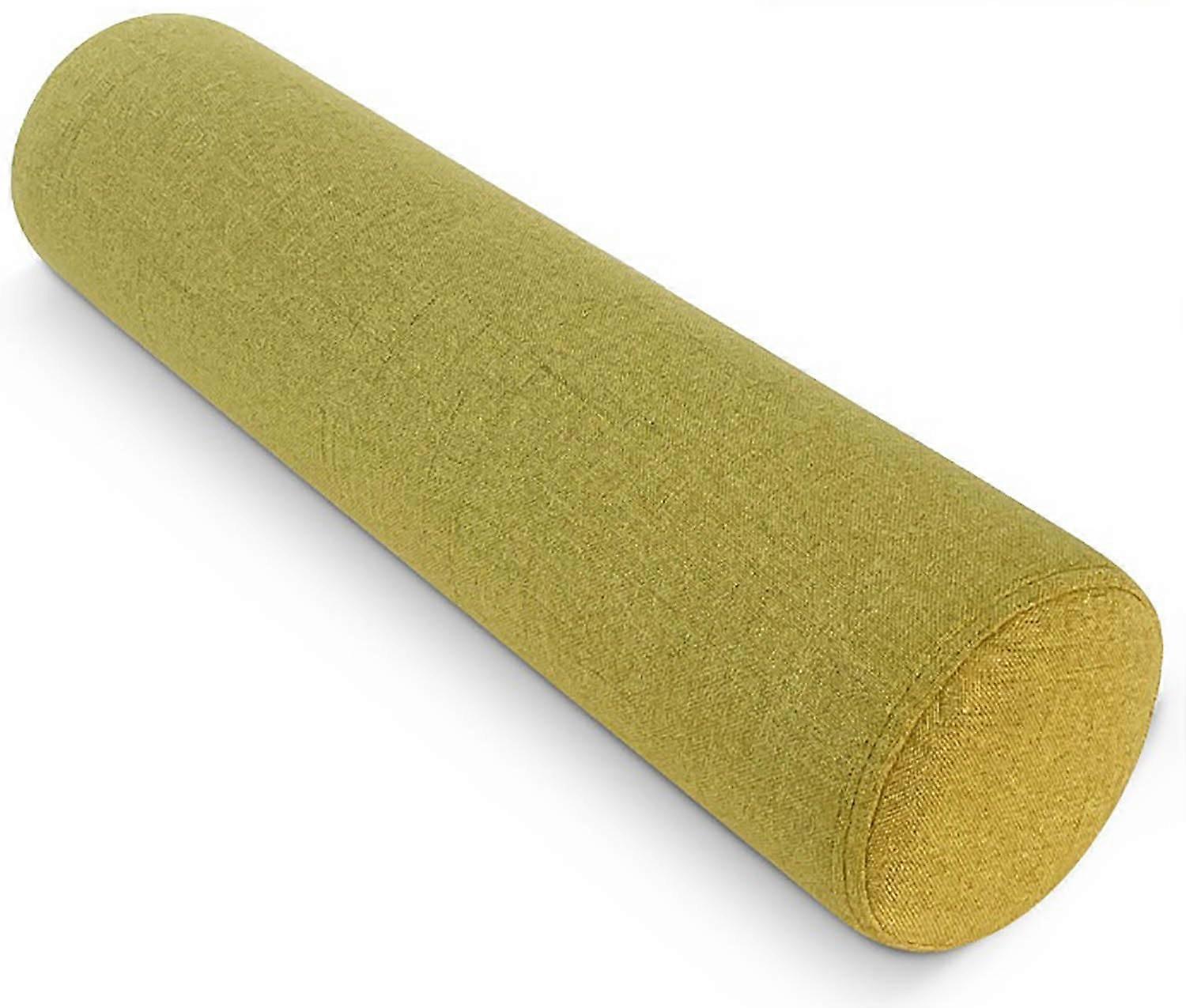 Neck and Knee Roll Pillow - Orthopaedic Bolster for Side Sleepers, Removable Cover, 18x50cm/7x19.7in Size