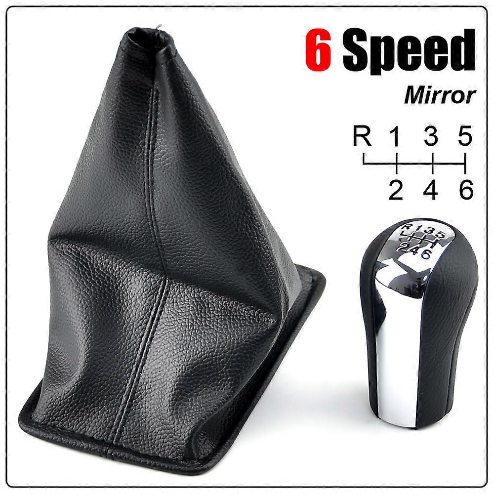 6 Speed Gear Shift Knob Gaiter Boot Cover For Toyota Corolla 1998-2003 AYGO Verso RAV4 YARIS VITZ~00244