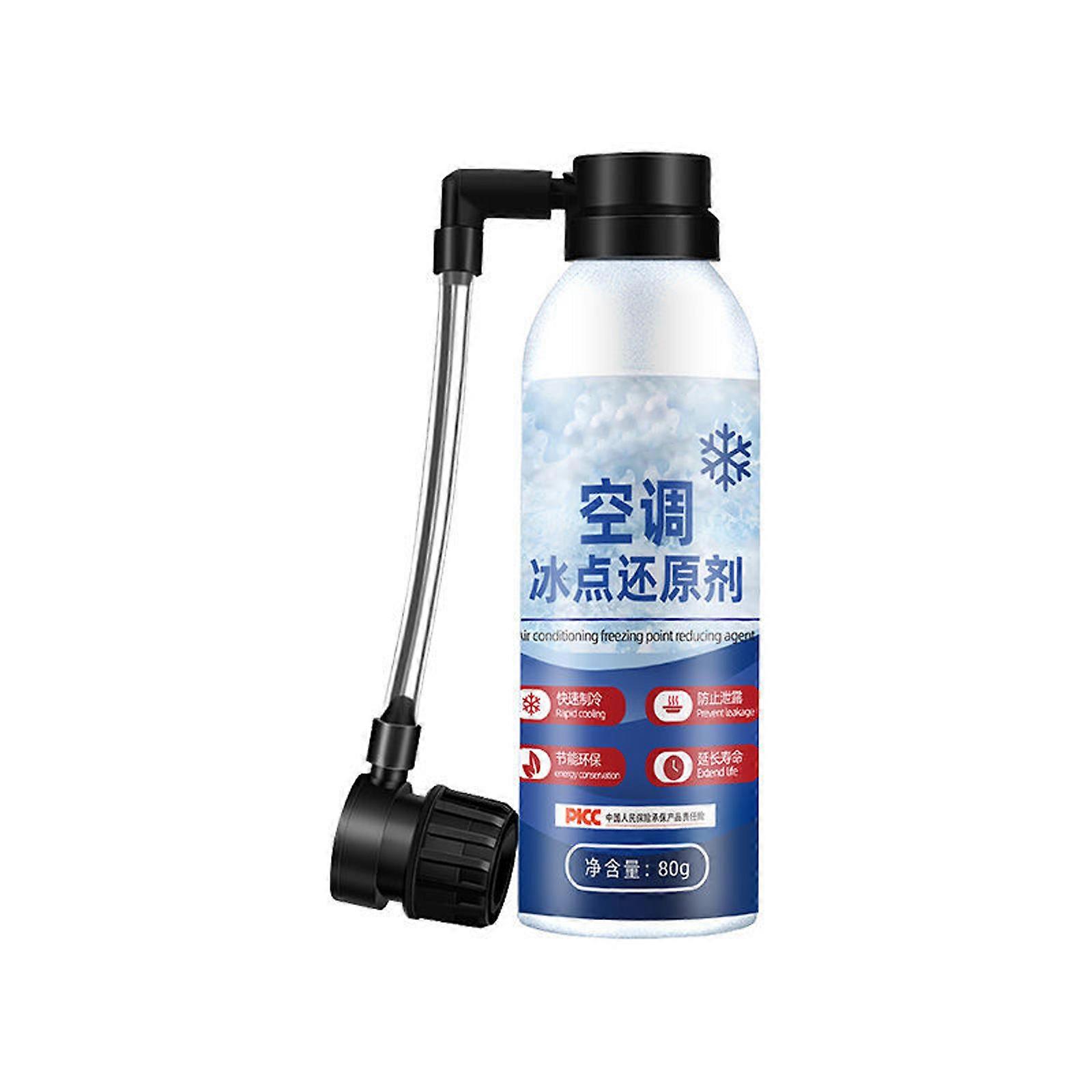Car AC Recharge Kit 80G Automotive Refrigerants Compressor Refrigeration Agent Refrigerants for R134a Air Conditioning Multicolor