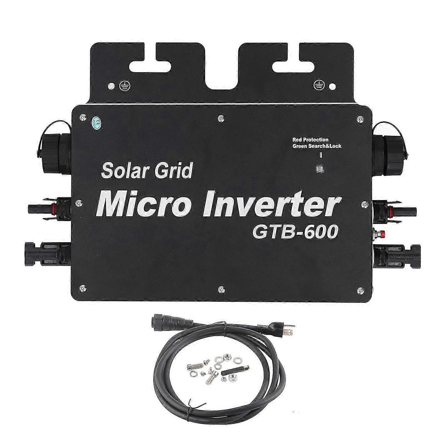 Micro Inverter Solar Power Grid Tie 600W WIFI Control Automatic Identification AC120