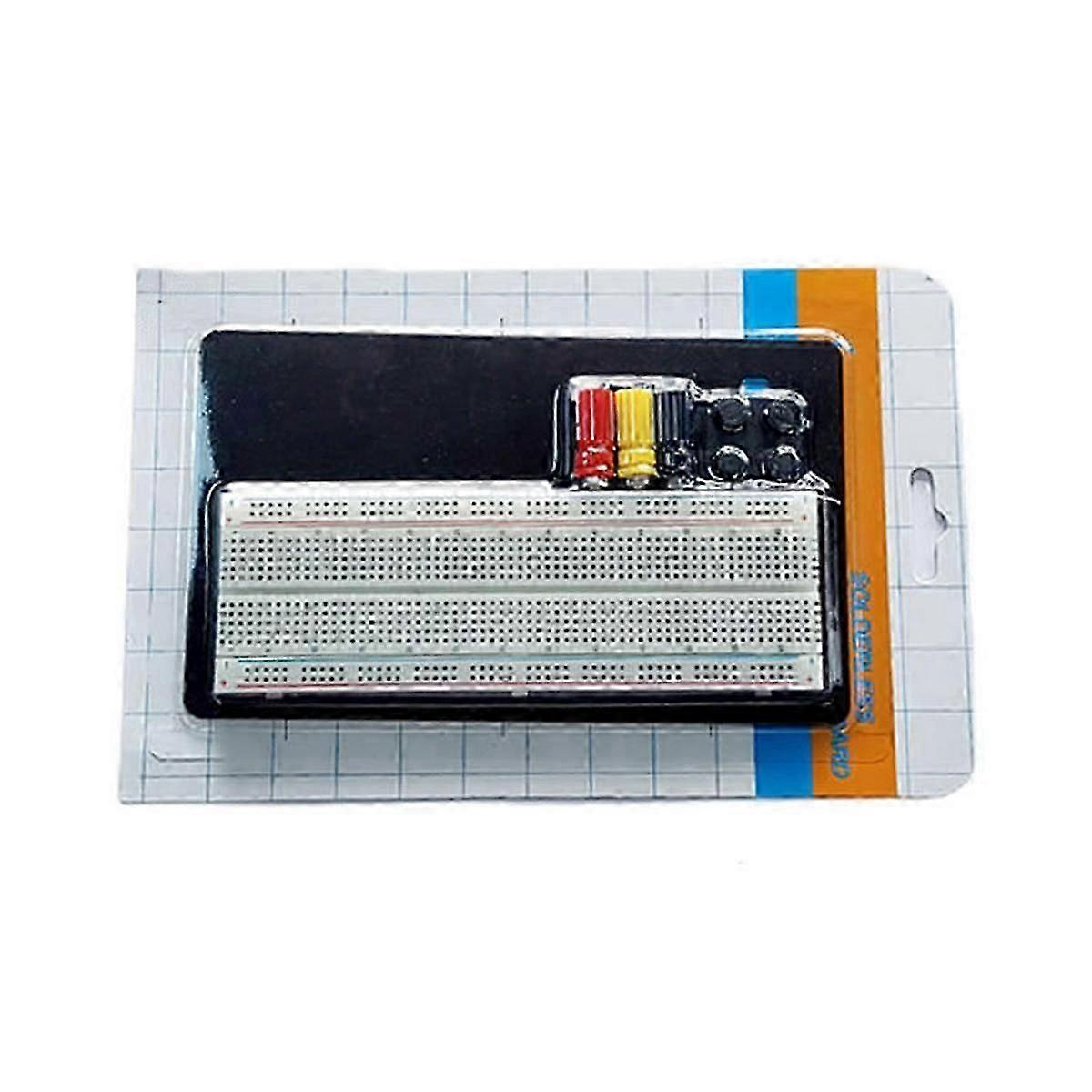 Soldeerloos Breadboard Soldeerloze Testbord Experimenteerbank -201 MB102 830-gaats breadboard met Bo