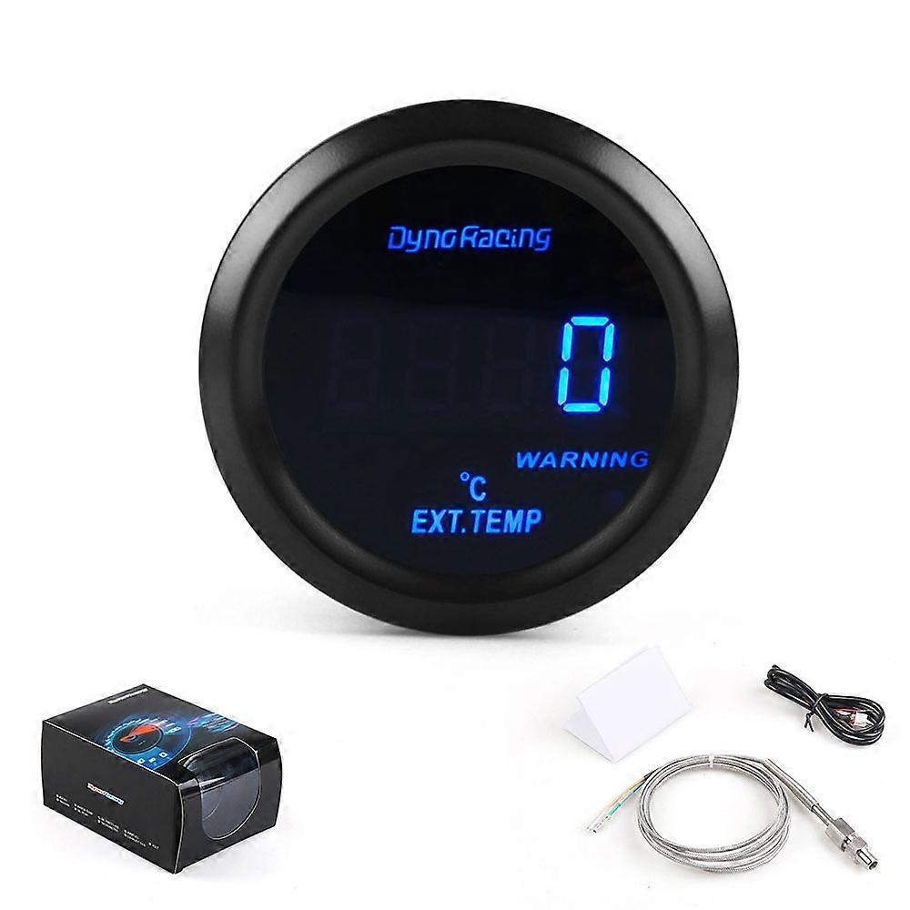 2" 52mm Digital Exhaust Gas Temperature Gauge Blue Led EGT EXT Gauge Car Meter With Sensor~01520
