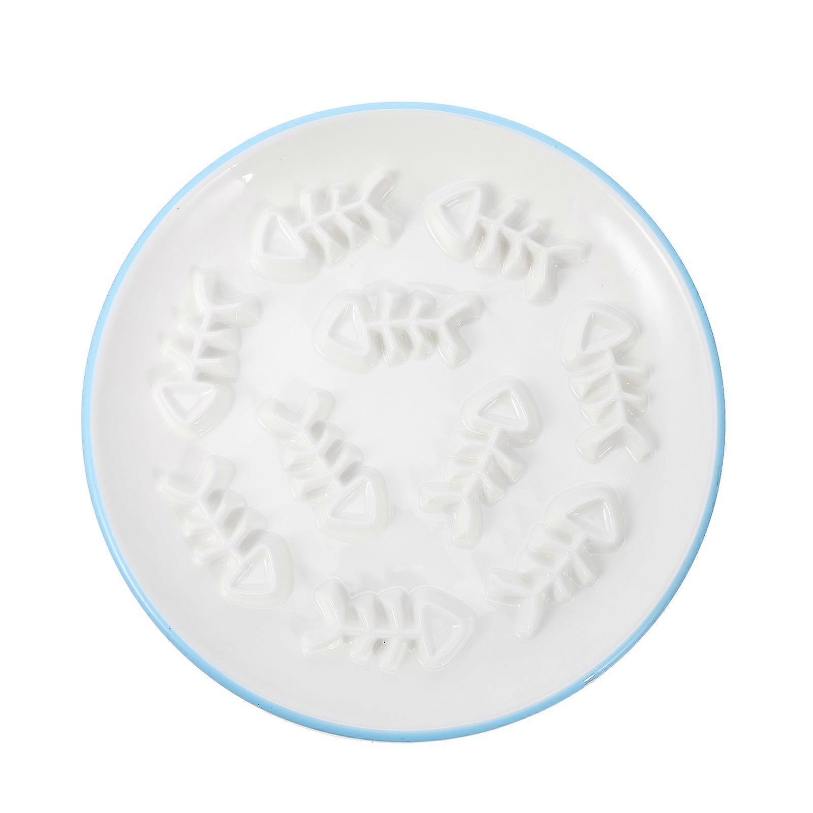 Slow Eating Dog Bowl Waterproof For Puppy 8.65X8.65X1.18in 1Pc