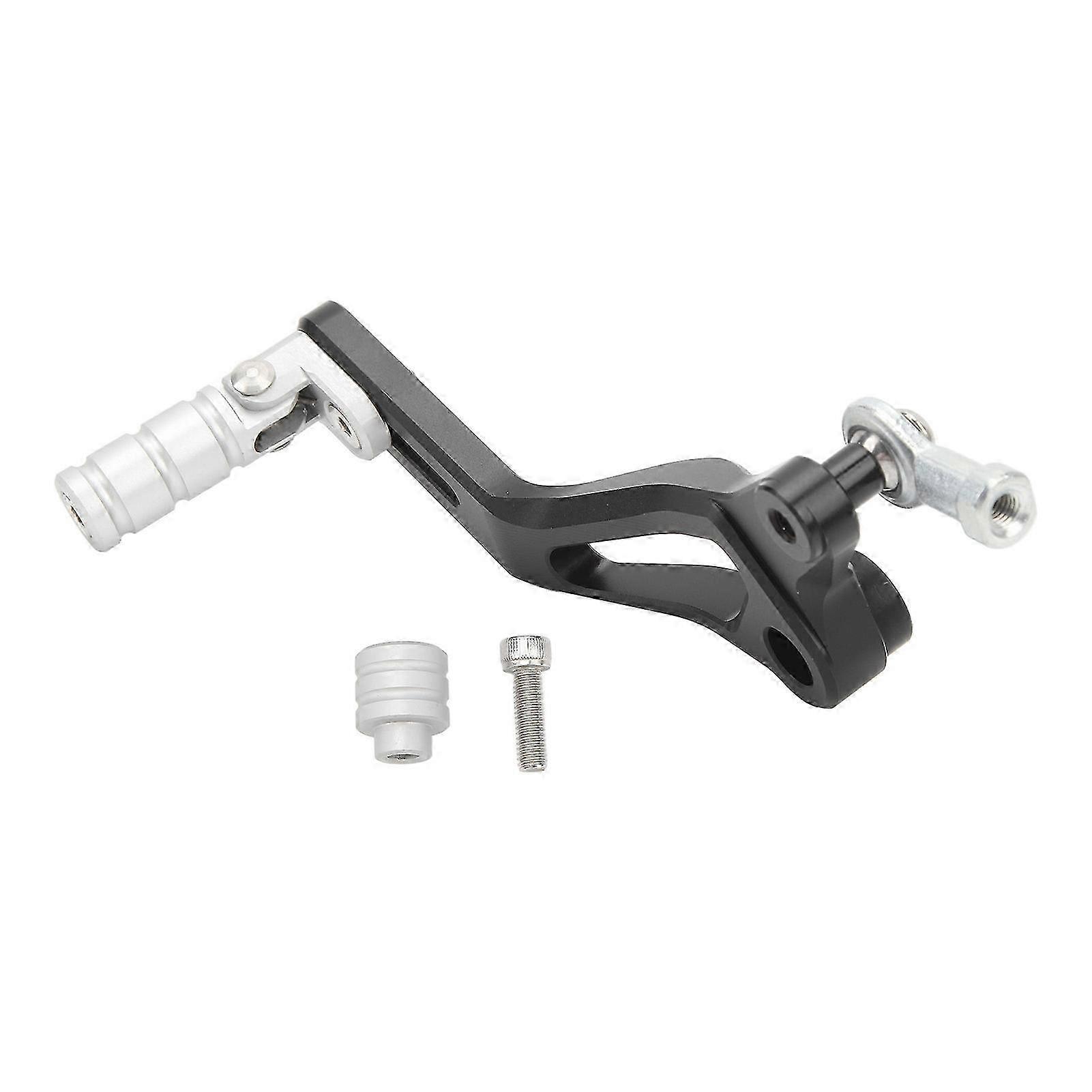 Adjustable Folding Gear Shifter Pedal Lever CNC Aluminum Toe Peg for Certain Brand Motorcycles Silver