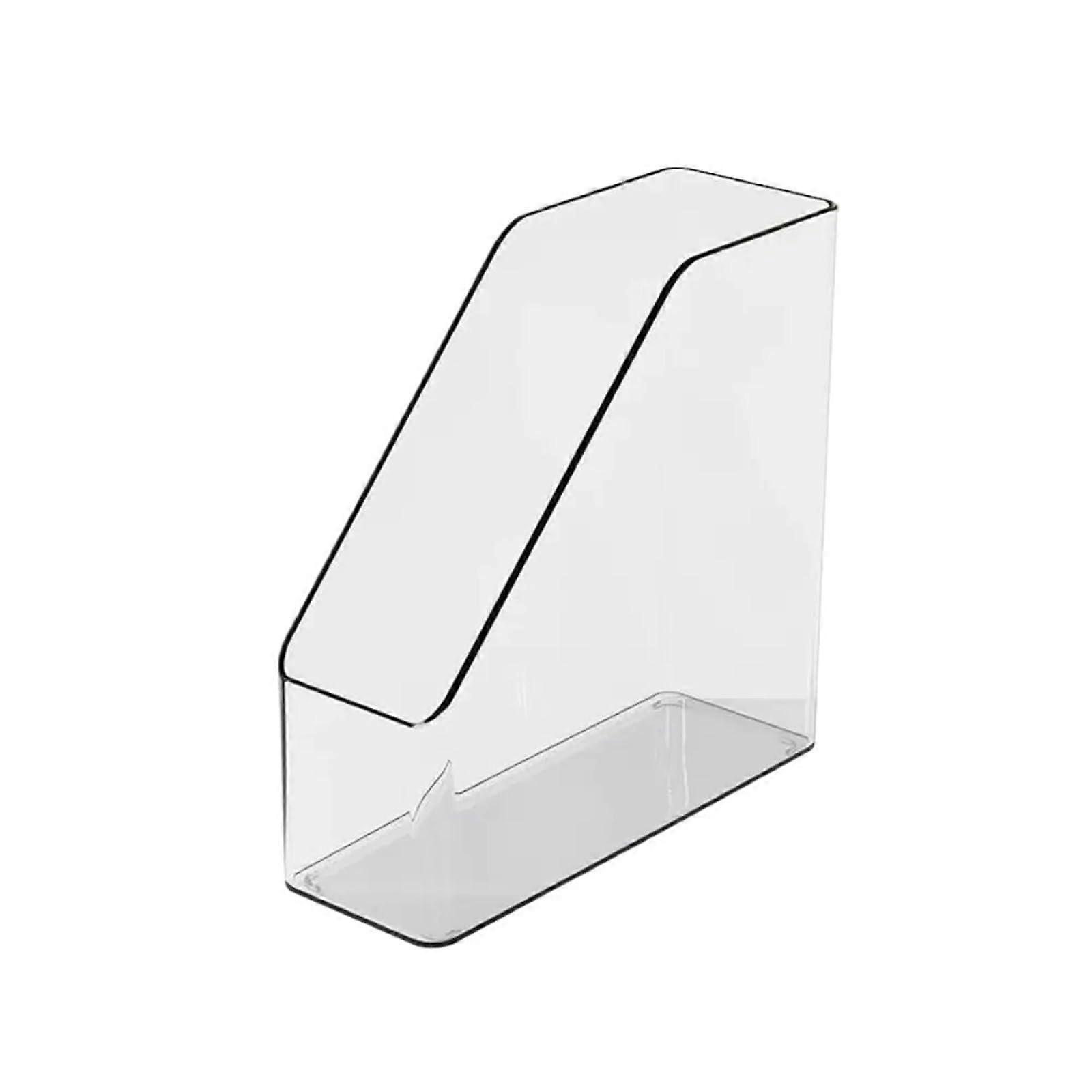 Magazine holder, desktop file folder, book, magazine holder, desk, document, paper, vertical storage, organizer, stand, shelf (EPET)