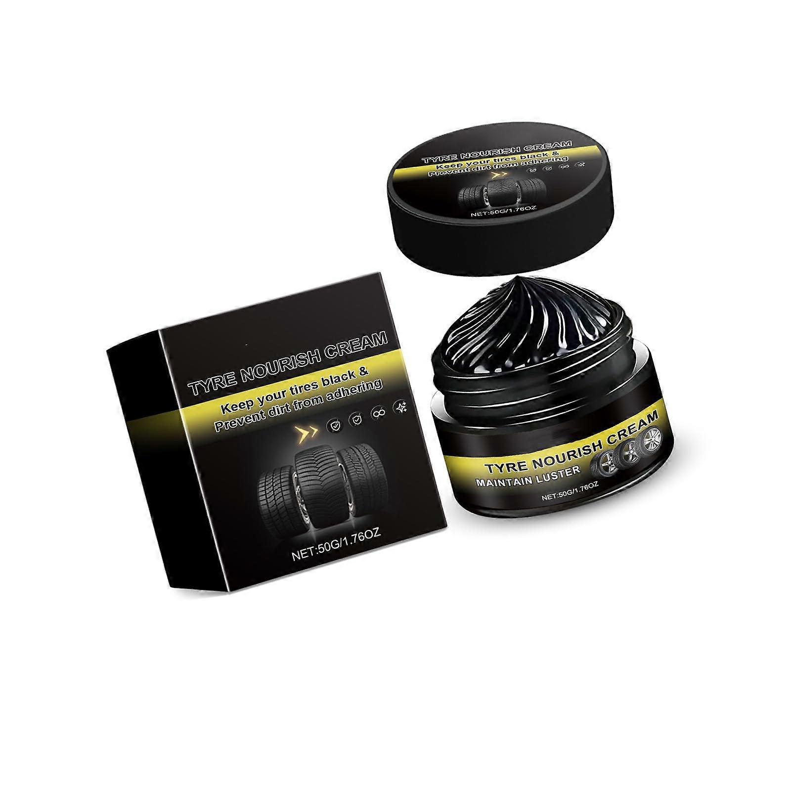 High-Efficiency Auto Care Cream For Quick Drying – Durable Tire Extender For Synthetic Leather, Plastic Seats & Dashboards