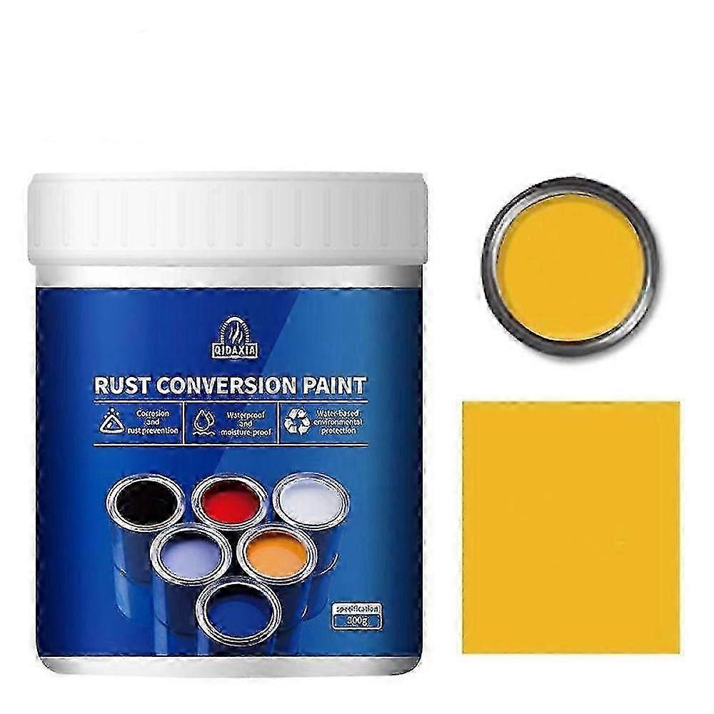 2025 Weatherproof Rust Converter Paint for Metal, Rust Conversion Paint, WaterBased Industrial Antirust painting