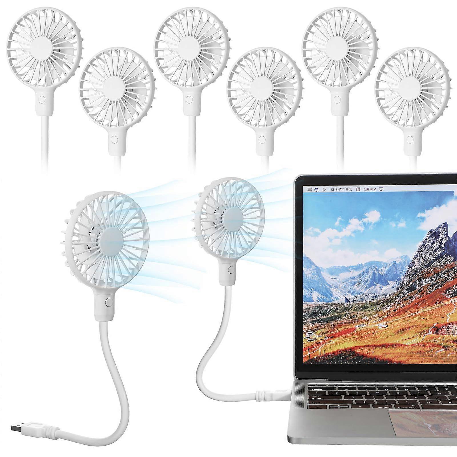 360 Rotatable USB Mini Portable Fan | Multi - Device Compatible, Desktop/Pocket Home/Office/Travel/Commute